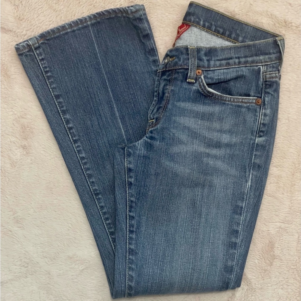 Vtg Lucky Brand Zoe Jeans Womens Size 2/26 Low Rise Flare Boot USA